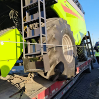 Moissonneuse-batteuse sur roues 4YZL-8F1W à 8 rangs, 230-260 CV, pour maïs, haute sécurité et longue durée de vie, pour utilisation à l'échelle de la grande agriculture