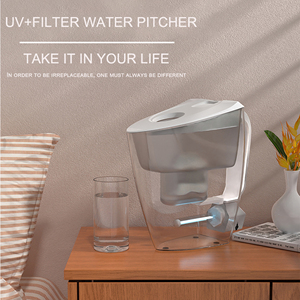 Jarra de agua con filtro para el hogar, reemplazo de jarra de agua alcalina saludable, con luz UV - Product Image 6