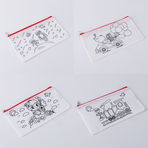 グラフィティカラーリングバッグDIYパーティーギフト手作り描画おもちゃ子供向けアートペインティングペンシルケースジッパーバッグスモールクリスマスギフト - Product Image 2