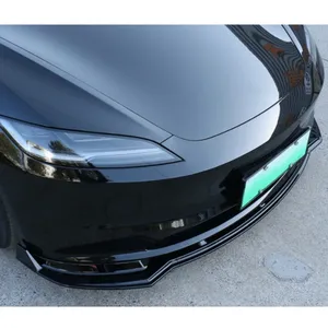 Lèvre de pare-chocs avant StarNav pour Model 3 2024+ Facelift, canards avant, kit carrosserie, accessoires de style extérieur sport - Product Image 5