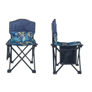 In magazzino sedia da spiaggia portatile da esterno zaino pieghevole sedia da campeggio pieghevole da esterno con tasca laterale