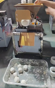 Divisore Automatico <span class=keywords><strong>di</strong></span> Pasta GFully, Macchina per Porzionare Impasto <span class=keywords><strong>Pizza</strong></span> 6000 pz/h, Acciaio Inox per Alimenti, <span class=keywords><strong>Porzioni</strong></span> 5-500g, Ottima Qualità - Product Image 2