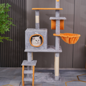 Luxury <strong>Large</strong> <strong>Cat</strong> House for Kitten Sisal-Covered Scratching Posts <strong>Cat</strong> <strong>Tree</strong> Tower <strong>Cat</strong> <strong>Climbing</strong> <strong>Tree</strong> Indoor - Product Image 1