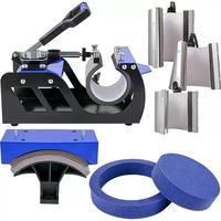 Máquina de Prensa de Calor Manual Nueva 12x15, Doble Digital, para Sublimación de Camisetas, Gorras, Platos y Vinilo Azul