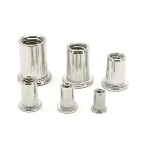 Tobo chuyên nghiệp mù đinh tán Nut Threaded kéo thép không gỉ đinh tán Nut <span class=keywords><strong>M3</strong></span> <span class=keywords><strong>Knurled</strong></span> đóng cửa Pop vít với Nut 10 mét - Product Image 1