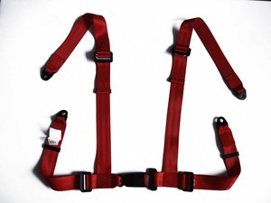 Harnais de course universel à dégagement rapide à <span class=keywords><strong>4</strong></span> points pour voiture, karting, manèges - Product Image 2