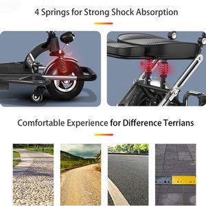 Trottinette électrique à 3 roues <span class=keywords><strong>d</strong></span>'<span class=keywords><strong>occasion</strong></span> <span class=keywords><strong>handicapé</strong></span> très vendue aux USA, trottinette de mobilité pliable et légère <span class=keywords><strong>pour</strong></span> l'extérieur - Product Image 3
