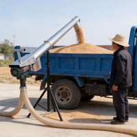 Nuova Macchina Aspiratrice per Cereali ad Alta Potenza, Pompa Industriale per Trasporto Cereali con Forte Aspirazione, Motore in Gomma a Velocità Regolabile