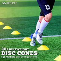 ZJFIT Ensemble d'entraînement d'agilité et de vitesse pour le football, 30 pièces, avec échelle et cônes, en Nylon/Acier/PP, durable et écologique, 6m, 12 nœuds, personnalisable
