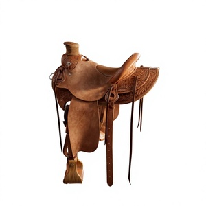 อานม้าหนังแท้ BS International Pure Leather Race Saddle Wood Tree หนังแท้ ทนทาน นั่งสบาย อานม้าแบบอังกฤษ พร้อมบังเหียนม้า - Product Image 1