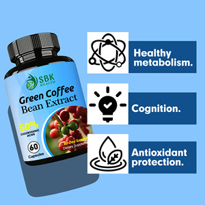 Custom Label ODM Green Coffee Bean Extract Capsules Herbal <b>Supplement</b> Promote Health Metabolism Levels and Boost Cognition Level - Product Image 6