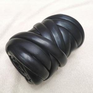 Lüks Metalik Kalın Tüp İplik 1000g Jumbo Skein %100 Polyester Büyük Ev Dekorasyonu Halıları ve Yastıkları için - Product Image 3