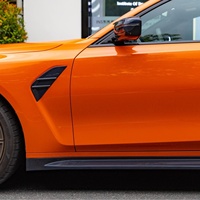 Jupes latérales en fibre de carbone sèche préimprégnée style MP pour BMW M3 G80 Berline G81 Touring 2021+