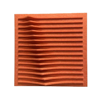 Panneau diffuseur acoustique décoratif moderne Yuan Yuan, diffuseur absorbant le son suspendu, solution de conception graphique