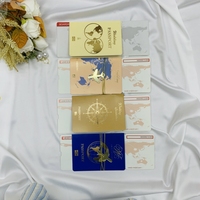 Cartes d'invitation de mariage en papier découpées au laser sur le thème de l'amour avec paillettes roses