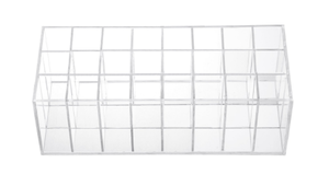 Hộp Đựng Son Môi, Hộp Lưu Trữ Lipgloss Nắp 17 Không Gian Với Hộp Đựng Đồ Trang Điểm Trong Suốt Và Chống Bụi - Product Image 3