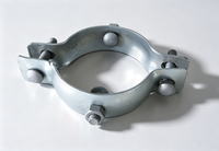 Pince de fixation pour poteau en acier au carbone électrogalvanisé à double boulon pour ligne électrique aérienne – Vente en gros, commande en vrac, approvisionnement direct usine