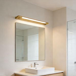 Lampe murale LED minimaliste moderne avec cadre en fer, lumière pour miroir de maquillage, idéale pour salle de bain, salon, chambre, hôtel, ou coin de mur long. - Product Image 3