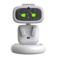 Robot compagnon intelligent AIBI, robot de bureau bionique, animal de compagnie interactif, interaction vocale multilingue, contrôlé par application, robot de bureau interactif pour la maison