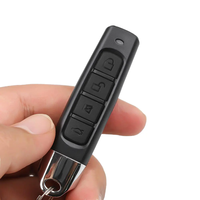 Télécommande universelle 433MHz 4 canaux pour ouvre-porte de garage Duplicateur ABS Clone Clonage Code Clé de voiture Télécommande