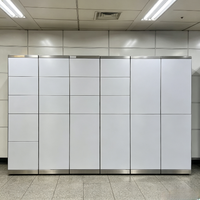 Casier de rangement intelligent pour bagages, service en libre-service 24h/24, pour gare Amtrak, terminal de bus, aéroport