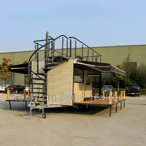 Robetaa Concession Rue Burger Restauration Rapide Voiture Crêpe Hot Dog Café Remorque Remolque <span class=keywords><strong>De</strong></span> Comida Camion <span class=keywords><strong>De</strong></span> Nourriture Remorque <span class=keywords><strong>De</strong></span> Nourriture Mobile - Product Image 3