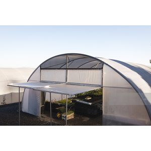 Polytunnel Greenhouse Supply Juego completo Plástico Muti-span Hdpe Green House PE Film Arch Film Invernadero de un solo tramo para tomate - Product Image 5