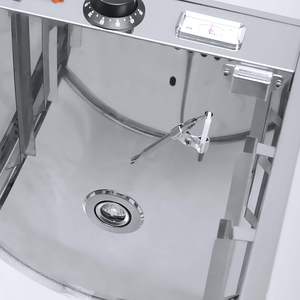 Espositore Riscaldante per Alimenti in Acciaio Inox e Vetro 220V per Ristoranti Commerciali - Product Image 4