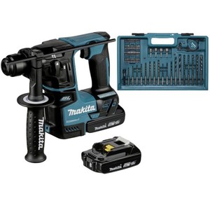 Makita สว่านกระแทกไร้สาย DHR171RAX3สำหรับ SDS-PLUS 18V / 2.0 ah แบตเตอรี่2ก้อนพร้อมเครื่องชาร์จสว่านไฟฟ้า - Product Image 1