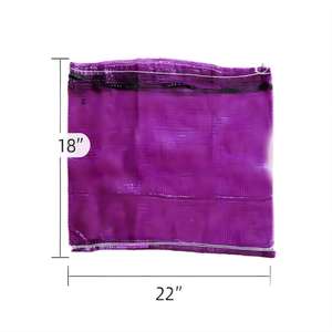 Bolsas de malla duraderas Huamaohengchun de 22"x18" de material LDPE para almacenamiento a granel de camarones, cebollas y patatas - Product Image 1