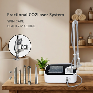 เครื่องเลเซอร์ CO2 แบบเศษส่วน 10600 นาโนเมตร หลอดโลหะ RF 60 วัตต์ สำหรับการฟื้นฟูผิว ลดรอยแผลเป็นจากสิว รอยแตกลาย และกระชับช่องคลอด - Product Image 1