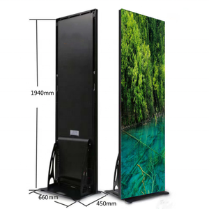 Indoor Poster Werbung Maschine p 2,5 P3 Led-bildschirm Indoor HD spiegel werbung display - Product Image 2