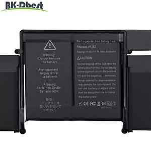 BK-Dbest 11.42V 74.9WH vente en gros partie <span class=keywords><strong>A1582</strong></span> A1502 batterie d'ordinateur portable pour Macbook Retina <span class=keywords><strong>A1582</strong></span> A1502 Chine fournisseur batterie d'ordinateur portable - Product Image 5