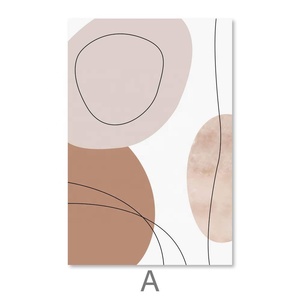 Áp Phích Pastel Trừu Tượng Hình Ảnh Hiện Đại Trang Trí Phòng Khách Tranh Treo Tường Tranh Sơn Dầu Trừu Tượng Trang Trí Phòng Thẩm Mỹ - Product Image 2