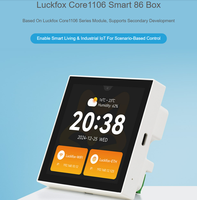 Placa de Desarrollo Luckfox Core1106 Smart 86 Box, 0.5 / 1TOPS, 128MB / 256MB DDR3L, Módulo Inalámbrico Opcional