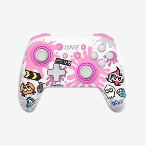 Control Inalámbrico IINE <span class=keywords><strong>para</strong></span> <span class=keywords><strong>Nintendo</strong></span> <span class=keywords><strong>Switch</strong></span> Graffiti Compatible con <span class=keywords><strong>Switch</strong></span>/Oled <span class=keywords><strong>Amiibo</strong></span> WakeUp Vibración TURBO NFC Gamepad - Product Image 2