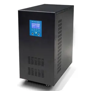 Invertör fabrika SGN-7kw 8kw 9kw 10kw 96/192V 10-60A 7000W saf sinüs dalga invertör ile AC şarj aleti tek fazlı güneş invertör