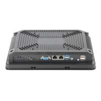 PC industriel tout-en-un avec écran tactile capacitif de 10,1 pouces, cadre fin en aluminium moulé sous pression