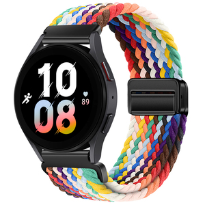Magnetic Buckle Colourful Nylon Woven Sport Strap Band for Samsung galaxy Watch 7 (WB1030T) - Product Image 1