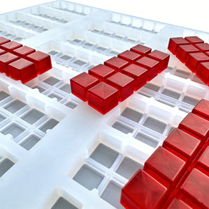 <span class=keywords><strong>Moule</strong></span> en silicone rectangulaire de 4,5 ml pour bonbons au caramel, chocolat, truffes, ganache, gelée, praline, <span class=keywords><strong>beurre</strong></span>, et bac à glaçons - Product Image 4