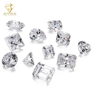 Pass الماس اختبار gra moissanite جوهرة حجر بالجملة gia vvs1 vvs moissanite الماس