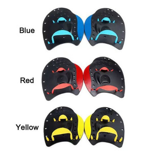 Palmes de natation en plastique durables, équipement d'entraînement pour la pratique de la natation, équipement sportif toutes saisons - Product Image 4