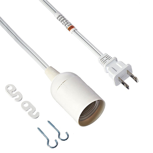 Bóng Đèn Ổ Cắm Bộ E26 E27 Mở Rộng Treo Đèn Lồng Mặt Dây Đèn Dây Cáp - Product Image 6