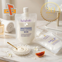 Pochette souple mate givrée avec bouchon supérieur à clapet pour emballage de liquides cosmétiques, lotions corporelles, crèmes pour le visage, shampoings – Doypack à bec verseur