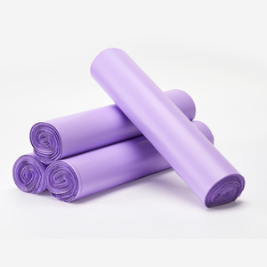 Bolsa de embalaje exprés engrosada, resistente al agua, color morado, bolsa de mensajería autoadhesiva para envío directo transfronterizo, capacidad de carga de 5kg - Product Image 1