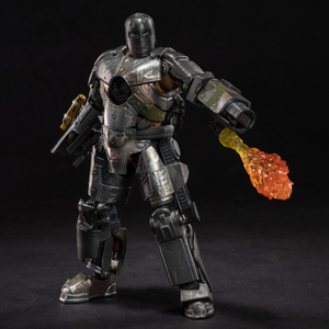 Zd Toys Iron Man Originale Genuino <span class=keywords><strong>Marvel</strong></span> Edizione 10° Anniversario - Iron Man Mk1 Non Luminoso 1/10 <span class=keywords><strong>Action</strong></span> <span class=keywords><strong>Figure</strong></span> con Articolazioni Mobili - Product Image 4
