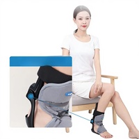 Chaussure de soutien de la cheville de rééducation Ajustement réglable pour la stabilisation des blessures post-chirurgicales Récupération de la cheville du pied