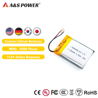 Batterie au lithium polymère 3,7 V 1500 mAh du fabricant 853450 pour équipement de protection de l'environnement