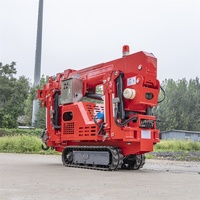 Mini-grue araignée diesel-électrique avec moteur CE Euro V, nacelle pour personnel, flèche de levage et ventouse à vide pour verre