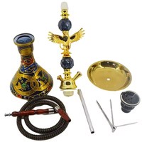 Chicha arabe de haute qualité en promotion, nouveau design en forme d'aigle, ensemble de chicha de taille moyenne 51 cm